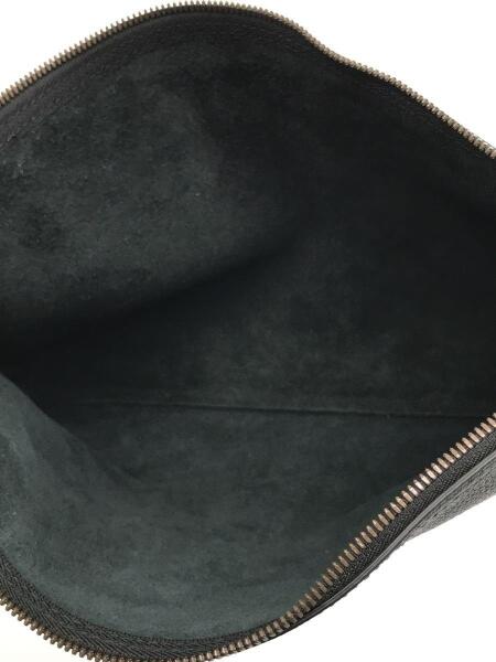 GUCCI(グッチ) / クラッチバッグ_GUCCIプリント/レザー/BLK | 中古品の