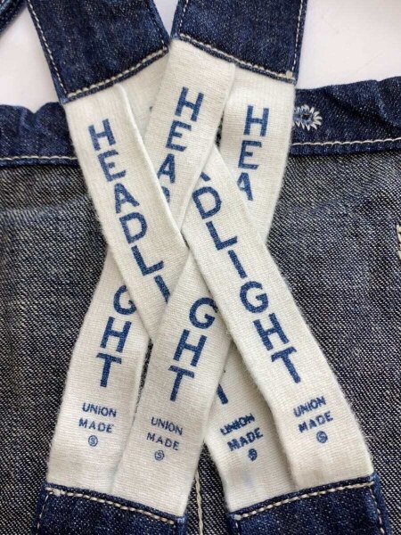 HEADLIGHT(ヘッドライト) / オーバーオール/34/デニム/インディゴ