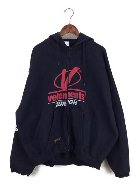 VETEMENTS(ヴェトモン) / 18SS/変形/ビッグサイズ/パーカー/L/コットン