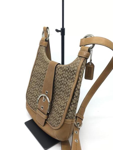 未使用品のショルダーバッグ COACH(コーチ) / ショルダーバッグ/--/BRW/総柄/7072/汚れ・擦れ有り