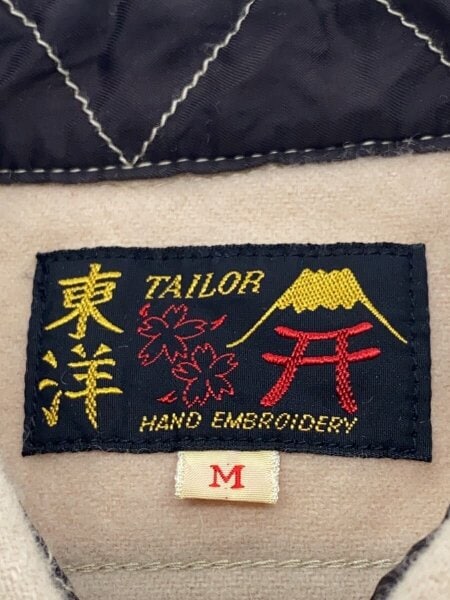 TAILOR 東洋(テーラートウヨウ) / 長袖シャツ/M/ウール/BEG/TT26409