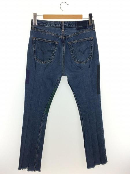 新品】DISCOVERED デニムパンツ インディゴ サイズ2