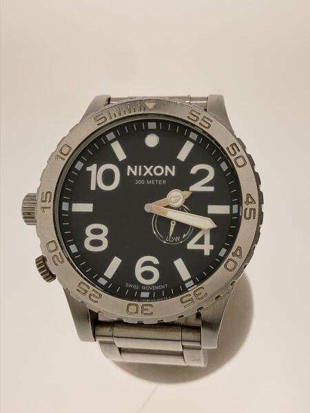 NIXON(ニクソン) / 腕時計/アナログ/BLK/SLV/THE51-30 | 中古品の販売