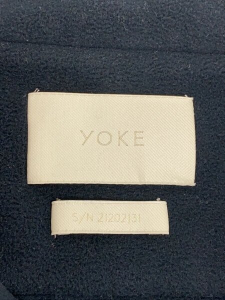 YOKE / フリースジャケット/3/ポリエステル/BLK/無地/YK21AW0263B// YOKE(ヨーク) / フリースジャケット/3/ポリエステル/BLK/無地