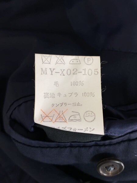 Y’s for men / テーラードジャケット/M/ウール/NVY/MY-X02-105 Y's for men(ワイズフォーメン) / テーラードジャケット/M/ウール/NVY