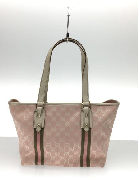 GUCCI(グッチ) / グッチ/トートバッグ/キャンバス/ピンク/GGキャンバス