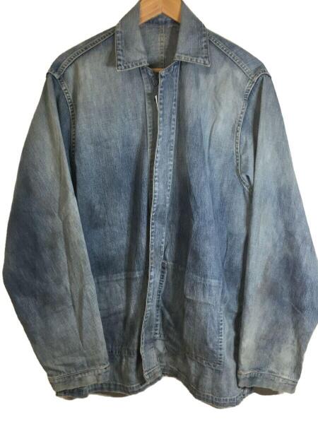 17340円買い付け店舗 安いショップ A.PRESSE US NAVY Denim Jacket