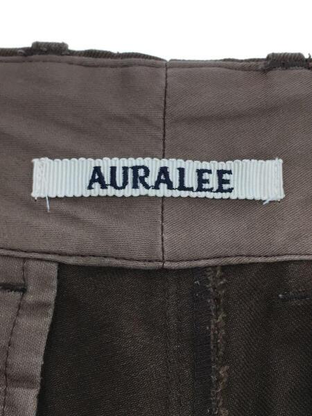 AURALEE(オーラリー) / ストレートパンツ/3/コットン/ブラウン 