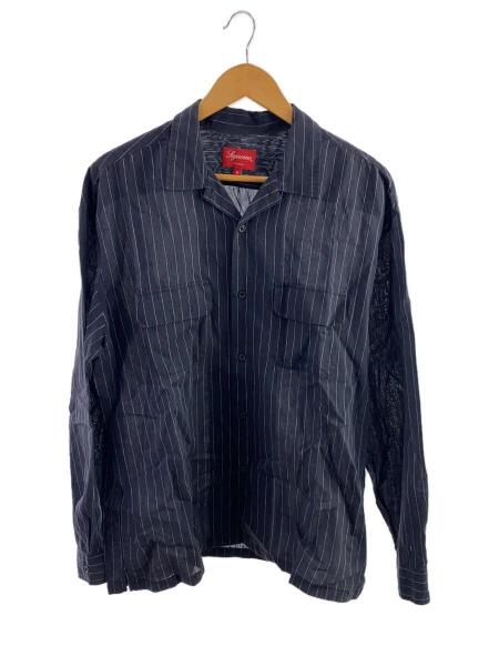 Supreme(シュプリーム) / 23SS/PINSTRIPE LINEN SHIRT/長袖シャツ/M 