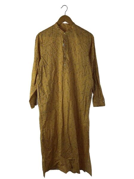 SOULEIADO(ソレイアード) / コットンプリントロングシャツワンピース  