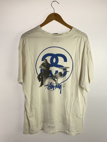 STUSSY(ステューシー) / Tシャツ/XL/コットン/WHT/プリント/elvin