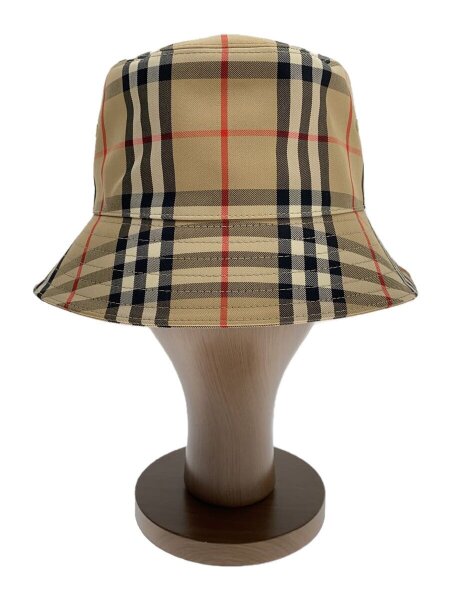 帽子 Burberry ベビーバケットハット ノバチェック柄サイズ 12-18M BURBERRY