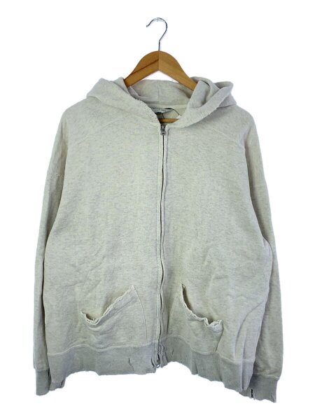 ANCELLM(アンセルム) / CRASH ZIP HOODIE/クラッシュ加工/ジップ 