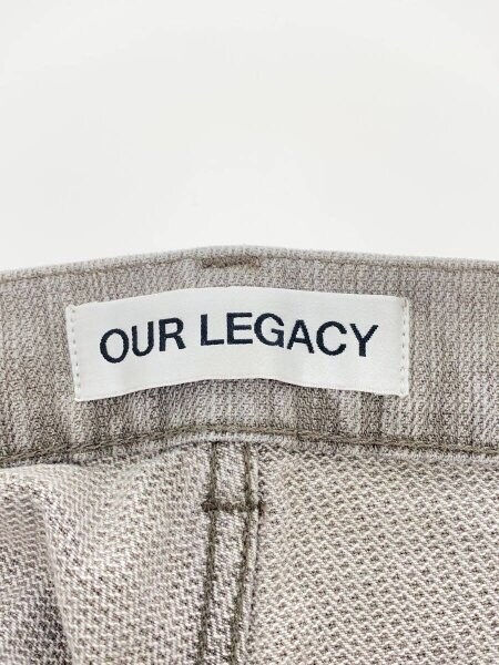 OUR LEGACY(アワーレガシー) / THIRD CUT/CONCRETE-CHAIN-TWILL 