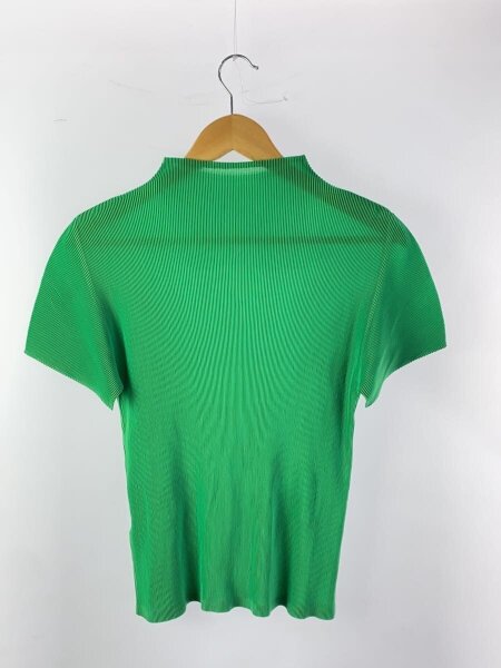 PLEATS PLEASE オリーブグリーン シャツイッセイミヤケ PLEATS PLEASE オリーブグリーン シャツイッセイミヤケ PLEATS PLEASE
