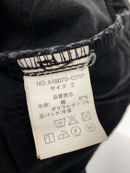 NO ID.(ノーアイディー) / バイカーパンツ/スキニーパンツ/2/デニム 