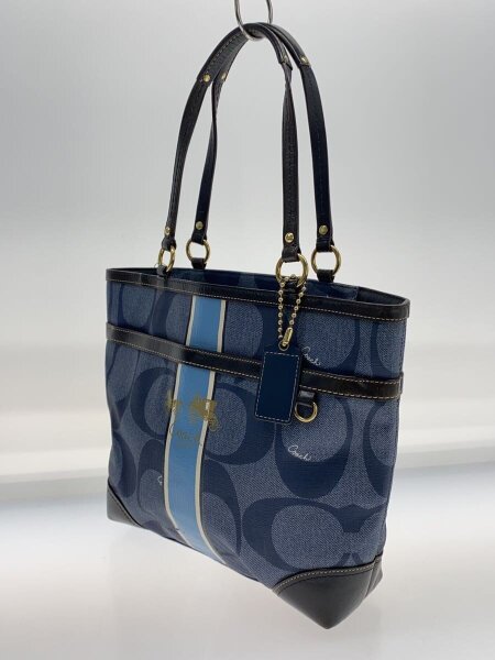 COACH(コーチ) / シグネチャー/デニム調/トートバッグ/--/IDG/12494 