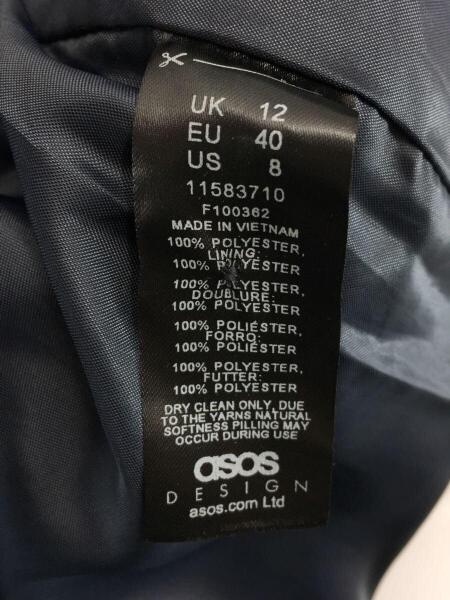 ASOS(エイソス) / エイソス/コート/ネイビー | 古着の販売・通販なら 