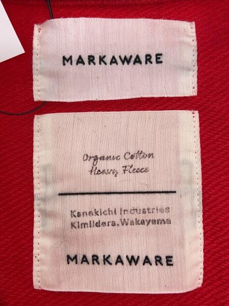 MARKAWARE(マーカウェア) / スウェット/1/コットン/レッド/A23C 