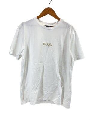 アーペーセー 4114413 逆さロゴ Ｔシャツ カットソー 半袖 グレー M A.P.C - アーペーセー 4114413 逆さロゴ Tシャツ カットソー 半袖