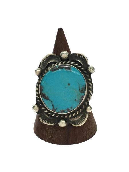 NAVAJO / リング/SV925/18号/メンズ NAVAJO([インディアンジュエリー]ナバホ) / A刻印/ターコイズ/リング