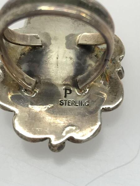 NAVAJO([インディアンジュエリー]ナバホ) / ターコイズ/P刻印/リング