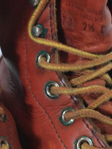 RED WING(レッドウィング) / 90s初期/半円犬タグ/レースアップブーツ 