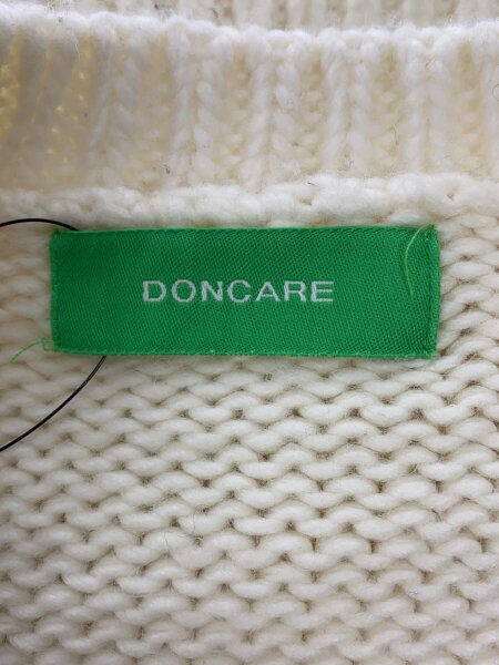 DONCARE(ドンケア) / buffalo knit/ニット・セーター(厚手)/L/--/WHT 