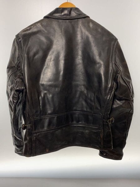 AERO LEATHER(エアロレザー) / シングルライダースジャケット/38/馬革