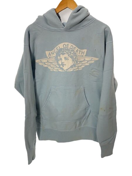 SAINT MICHAEL(セントマイケル) / HOODIE_angel/USED加工パーカー/M 