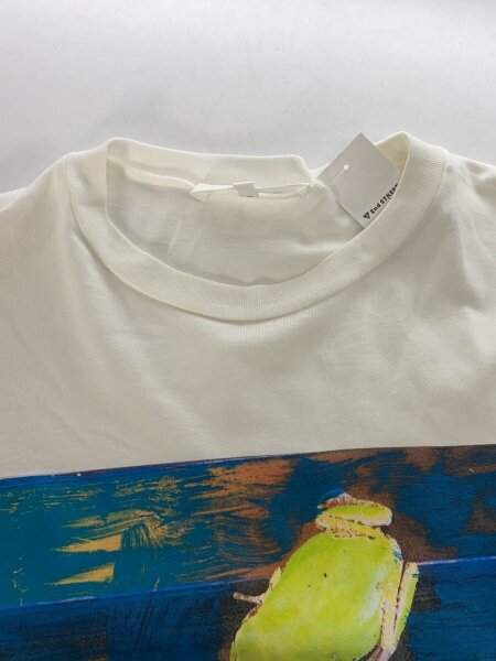 ENFOLD / デザインレイヤードTシャツ/ギャザー/長袖Tシャツ/38/コットン/WHT/300FS280-2360 ENFOLD(エンフォルド) / デザインレイヤードTシャツ/ギャザー/長袖T