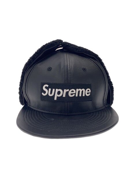 Supreme(シュプリーム) / ボアフライト/キャップ/7 3/8/羊革/BLK 