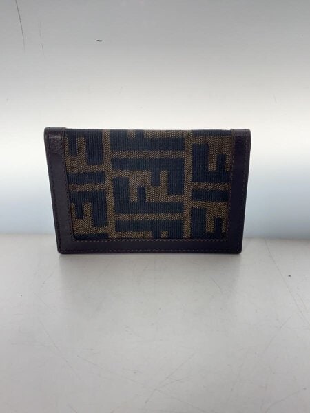 FENDI(フェンディ) / ズッカ柄/カードケース/キャンバス/BRW