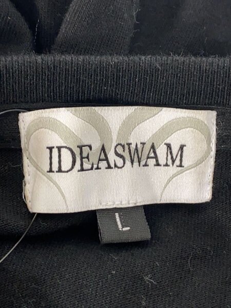 IDEASWAM(iDea)(イデアスワム) / Tシャツ/L/コットン/BLK/プリント