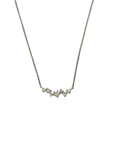 4℃ ネックレス シルバーカラー ストーン 4℃(ヨンドシー) / ネックレス/SILVER/カラーストーン/SLV/トップ有