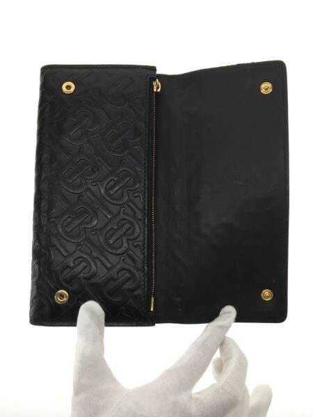 BURBERRY(バーバリー) / 長財布/レザー/BLK/モノグラム/メンズ/8011605