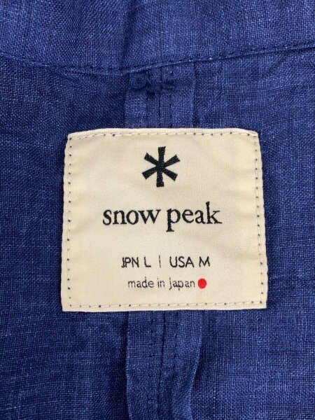 snow peak(スノーピーク) / インディゴノラギジャケット/ジャケット/L 