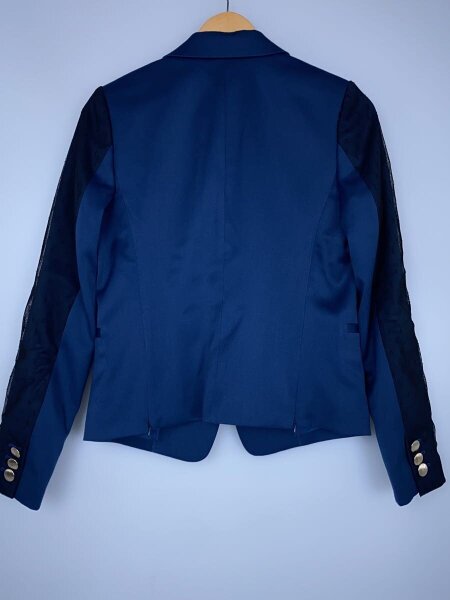 Sue UNDERCOVER / 20AW/パネルシングルジャケット/ジャケット/2/ポリエステル/ネイビー/SUZ1102 Sue UNDERCOVER(スーアンダーカバー) / 20AW/パネルシングルジャケット