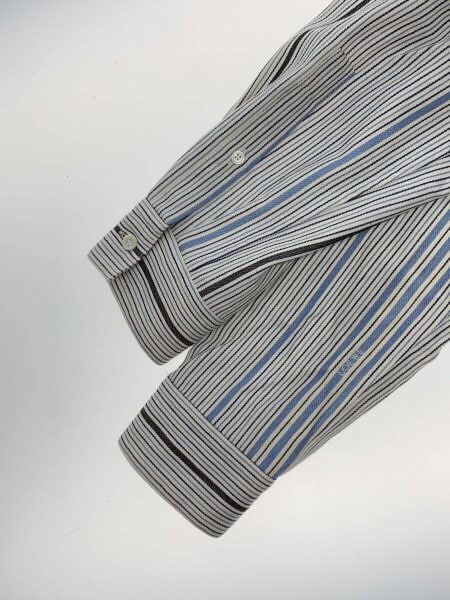 LOEWE(ロエベ) / 長袖シャツ/37/ウール/WHT/ストライプ | 古着の販売