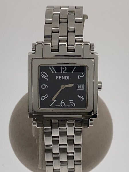 FENDI(フェンディ) / クォーツ腕時計/アナログ/ステンレス/BLK/SLV/SS 