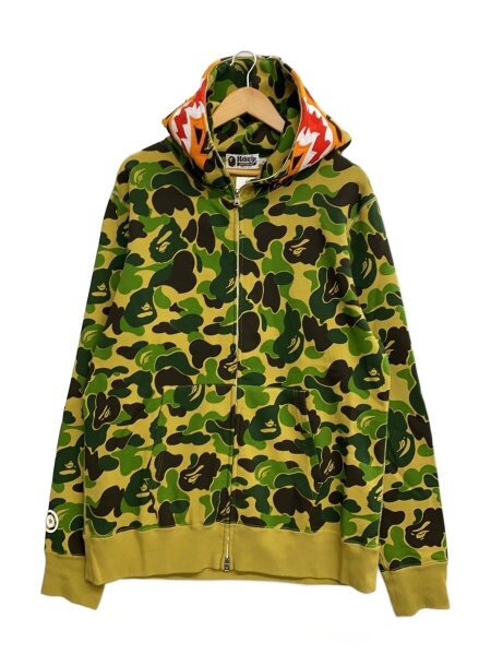 A BATHING APE(アベイシングエイプ) / ジップパーカー/XL/コットン/GRN