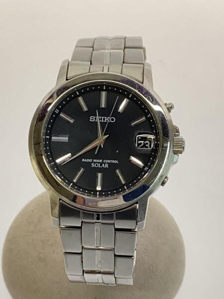 SEIKO(セイコー) / ソーラー腕時計/アナログ/BLK/7B52-0AG0 | 中古品の