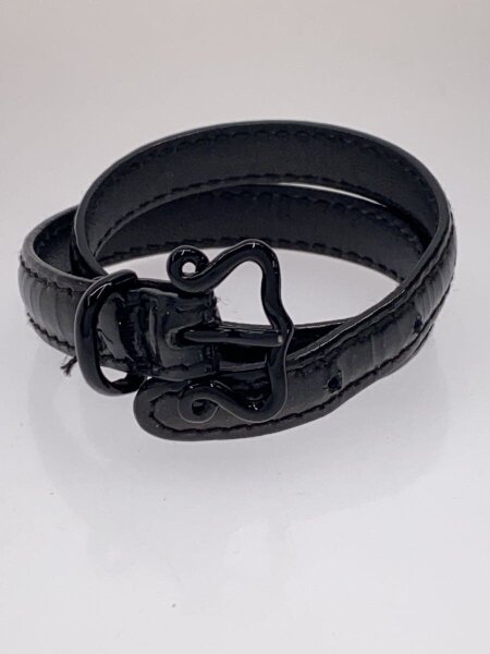 BOTTEGA VENETA(ボッテガヴェネタ) / ブレスレット/レザー/BLK