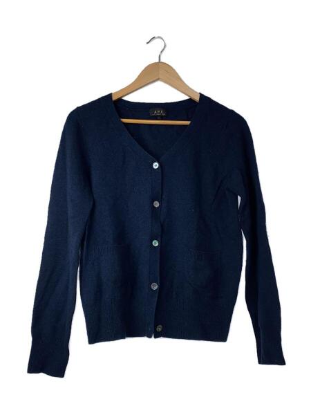 A.P.C.(アーペーセー) / カーディガン(厚手)/XS/ウール/NVY/無地 