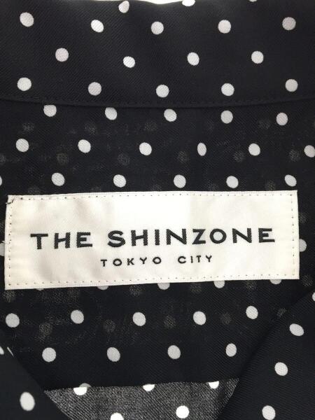 The Shinzone(ザシンゾーン) / 半袖シャツ/36/ポリエステル/BLK/ドット 