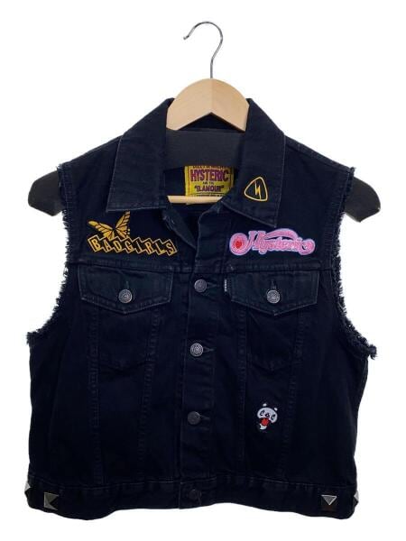 HYSTERIC GLAMOUR(ヒステリックグラマー) / ベスト/FREE/コットン/BLK 