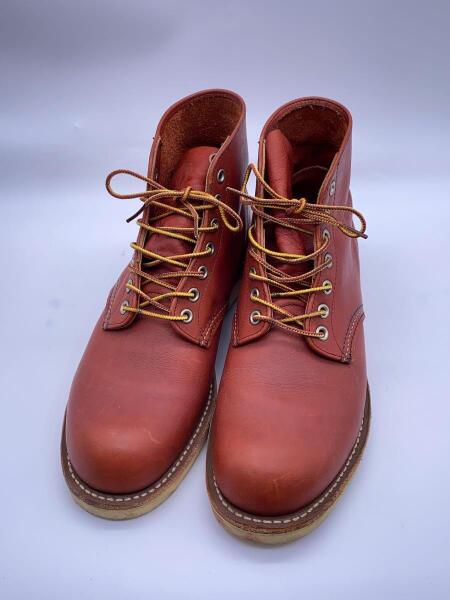 RED WING / レースアップブーツ/UK8.5/BRW/レザー/8166 RED WING(レッドウィング) / レースアップブーツ/26.5cm/BRW/レザー