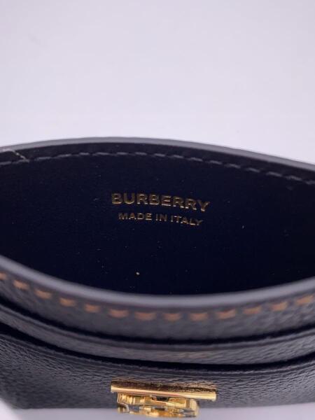 BURBERRY(バーバリー) / パスケース/レザー/BLK/無地/メンズ/TBカード