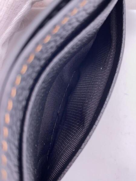 BURBERRY(バーバリー) / パスケース/レザー/BLK/無地/メンズ/TBカード