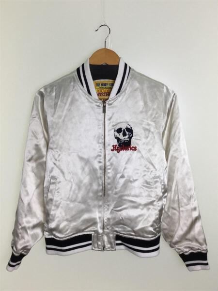 HYSTERIC GLAMOUR(ヒステリックグラマー) / スカジャン/M/レーヨン/WHT 